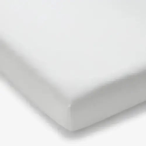 Classic Cool Organic Cotton Percale Solid Fitted Crib Sheet
