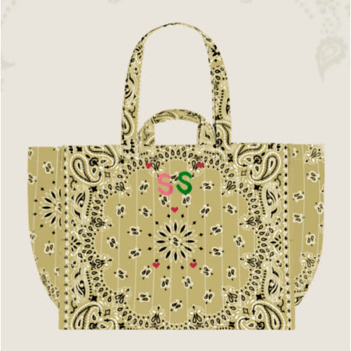 Large personalized tote bag for women - Large embroidery