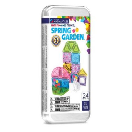 Magna-Tiles MicroMAGS Travel Set - Spring Garden
