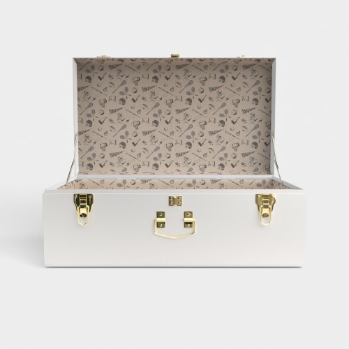 Boy Grand Trunk | Best Seller - White / St. Louis Sidelines / No Embroidery