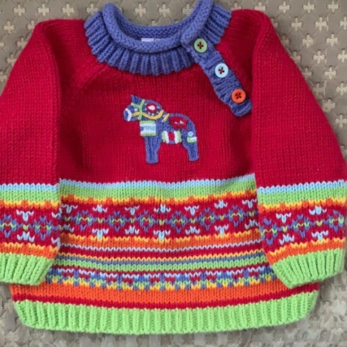 Adorable Hanna Andersson infant sweater