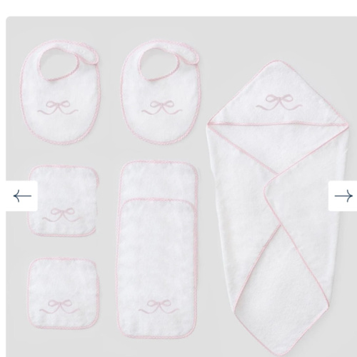 Baby Hooded Towel, Washcloths, Bibs, Burp Cloths