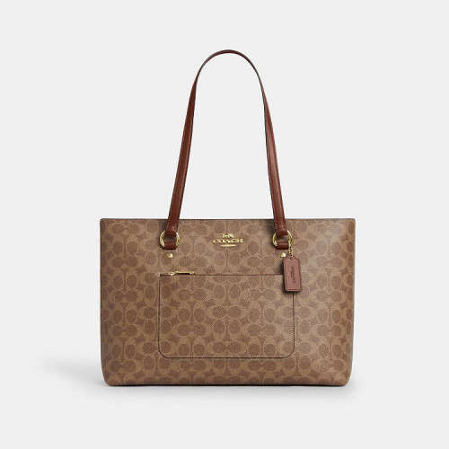 Station Diaper Bag In Signature Canvas
