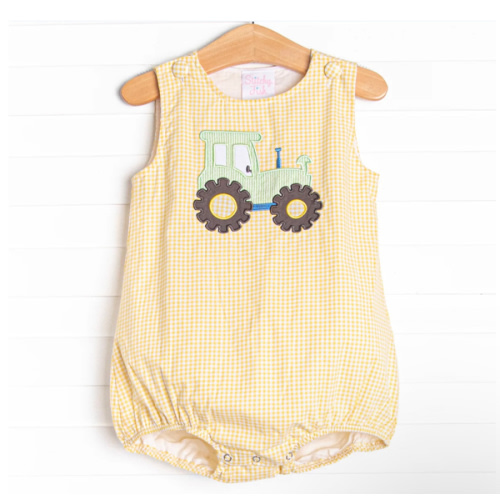 Farm Fields Applique Bubble, Yellow – Stitchy Fish