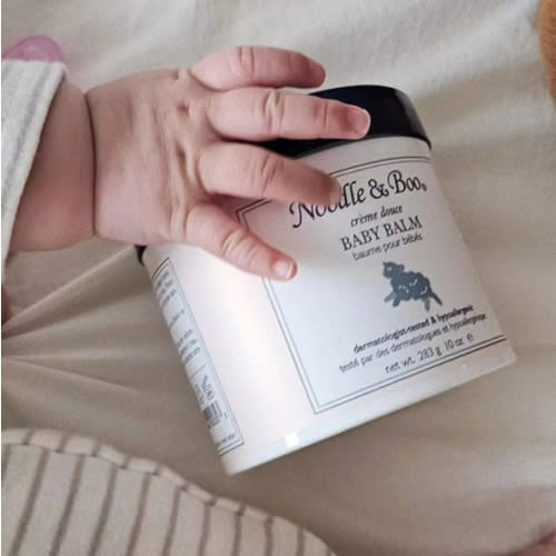 Noodle & Boo Baby Balm For Face And Body, Hypoallergenic And Natural Baby Skin Care With Organic Calendula For Sensitive Skin, Pediatrician And Dermatologist-Tested