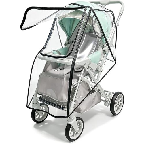 TUPI Stroller Rain Cover, Protector for Wind, Rain, Dust, Snow-Universal