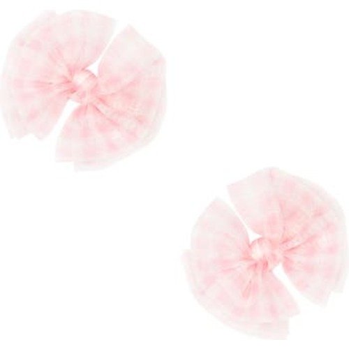 2-Pack FAB Tulle Bow Hair Clips