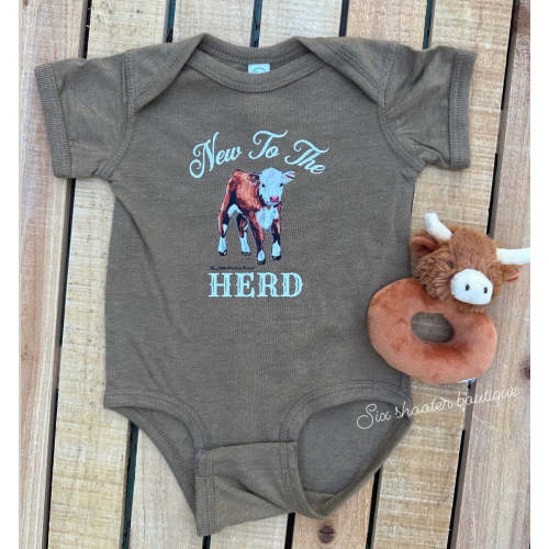 New to the herd onesie