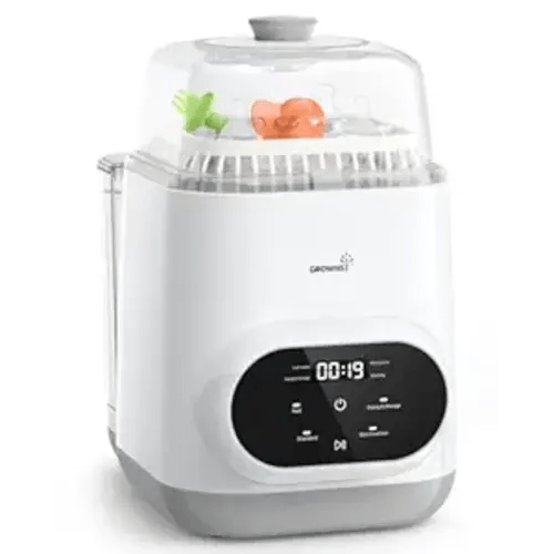 Grownsy EaseClean Bottle Washer Pro | All-in-One Bottle Washer and Sterilizer and Dryer | Baby Bottle Washer for Bottles, Pump Parts & Baby Essentials | Replaces Hand Washing