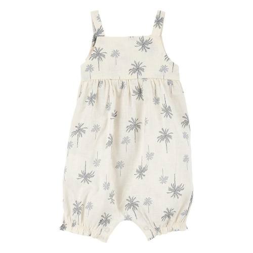 Baby Girl Carter's Palm Tree Tank Romper