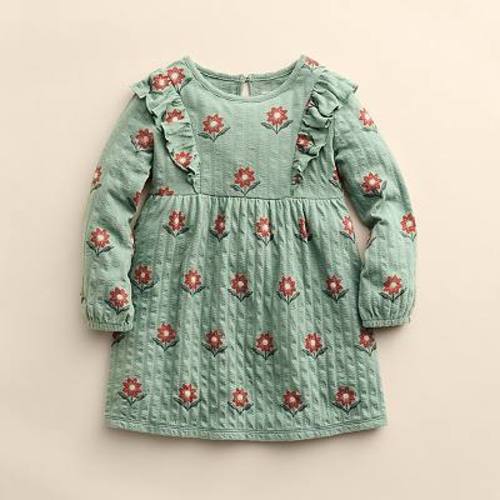 Girls 4-12 Little Co. by Lauren Conrad Ruffle Knit Dress