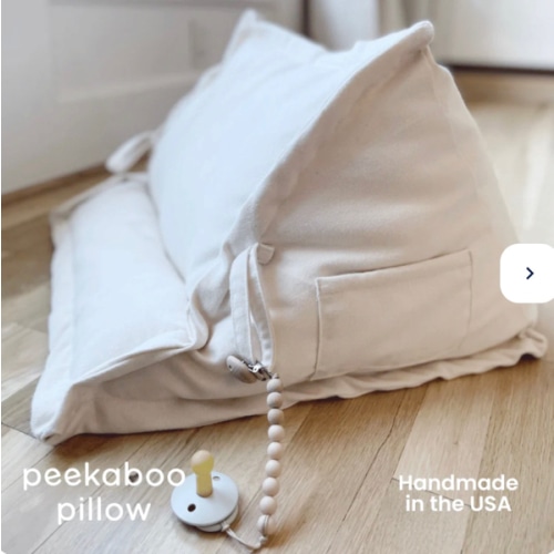 Peekaboo Pillow™ Official Site - Organic Infant Lap Pillow
