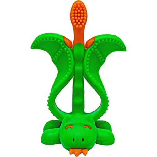 Baby Banana - Mystical Dragon Toothbrush, Training Teether Tooth Brush for Infant, Baby, and Toddler