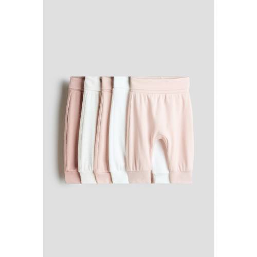 5-PACK FOLDOVER-WAIST PANTS