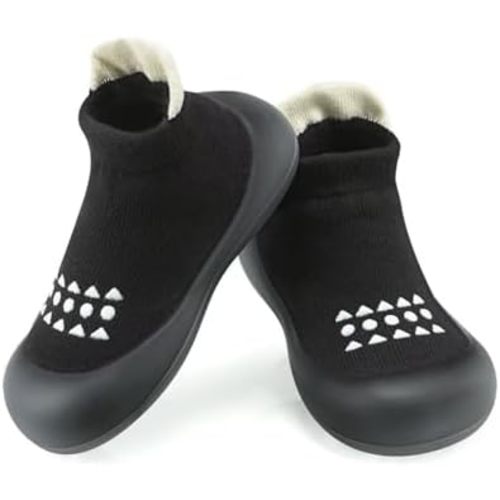 PandaEar Baby Sock Shoes Toddler Walking Shoes, Non-Slip Soft Sole Sneakers Breathable Slippers for Infant Boys Girls