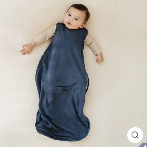4 Season® Ultimate Baby Sleep Bag, Merino Wool & Organic Cotton, Indigo