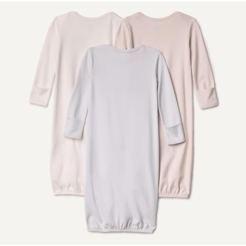 Amazon Essentials Unisex-Baby Long Sleeve Sleeper Cotton Gown