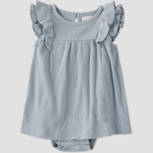 Little Planet by Carter’s Organic Baby Bodysuit - Gray, Size: 9M