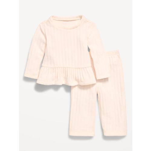 Cozy Long-Sleeve Sweater and Pants Set for Baby