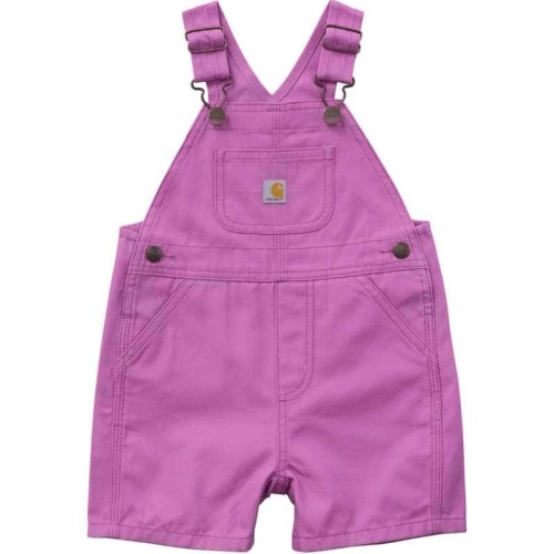 Girls' Loose Fit Canvas Shortall (Baby/Toddler) | Spring Layering | Carhartt