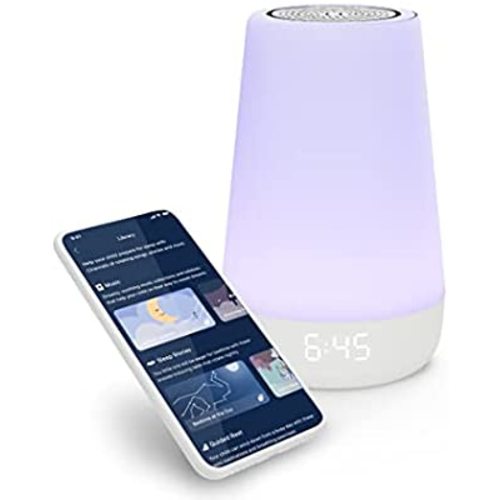 Hatch Rest Baby Sound Machine, Night Light | 2nd Gen | Sleep Trainer, Time-to-Rise Alarm Clock, White Noise Soother, Music & Stories for Nursery, Toddler & Kids Bedroom (Wi-Fi)