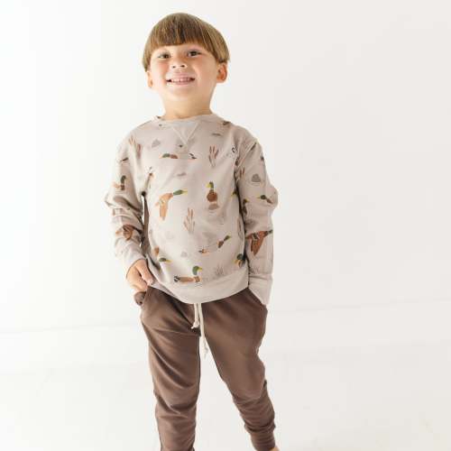 Mallards Bamboo French Terry Pullover & Jogger Set – Brave Little Ones