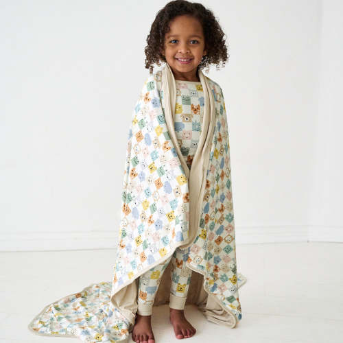 Check Mates Large Cloud Blanket® - Little Sleepies