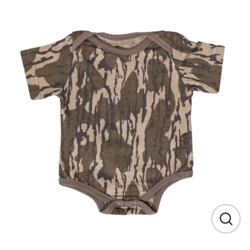 Mossy Oak Cotton Mill Infant Diaper Shirt