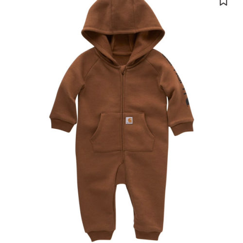 Carhartt Infant Boys' Fleece Zip Front Long Sleeve Coverall