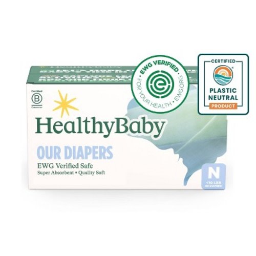 HealthyBaby Diapers, Size: Newborn