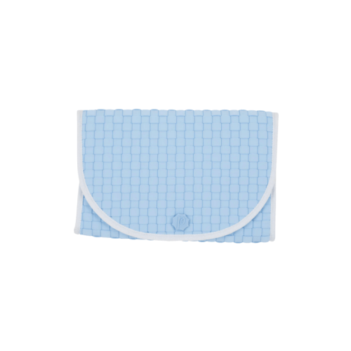 TBBC Pluie Pret Changing Clutch Buckhead Blue Gingham