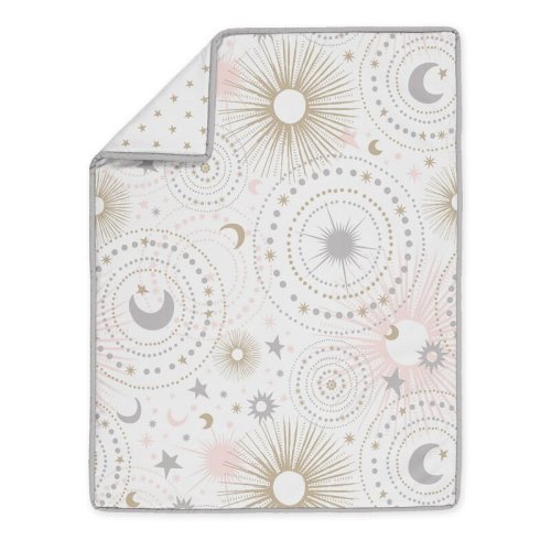 Sweet Jojo Designs Celestial Pink and Gold 3 Piece Mini Crib Bedding Set by Sweet Jojo Designs | Wayfair