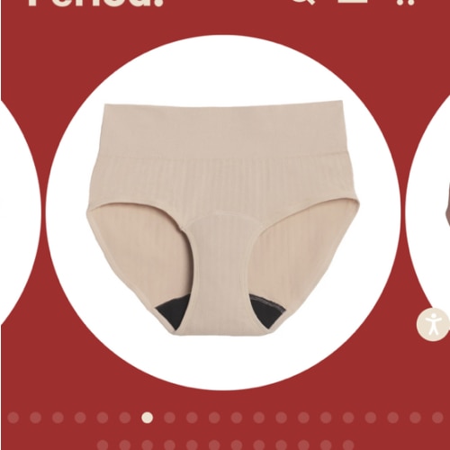 The High Waisted Period. in SportyStretch™ For Heavy Flows