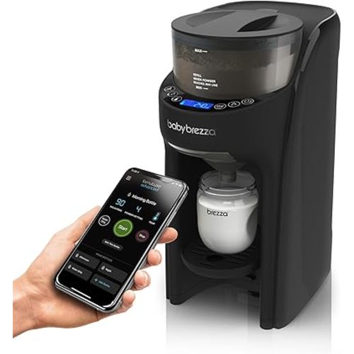 Baby Brezza Formula Pro Advanced WiFi Formula Dispenser Machine - Automatically Mix a Warm Formula Bottle Instantly - Easily Make Bottle with Automatic Powder Blending