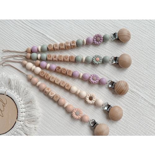 Personalized Pacifier Clip