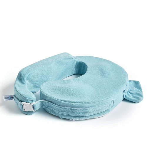My Brest Friend Deluxe Nursing Pillow Slipcover, Aqua (Pillow not included)