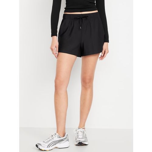 High-Waisted PowerSoft Shorts -- 3.5-inch inseam | Old Navy