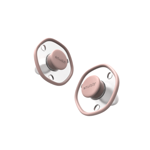 BLUE, SAGE OR CHESTNUT: The Emulait Pacifier 2-Pack - Nipple-shaped pacifier | Emulait