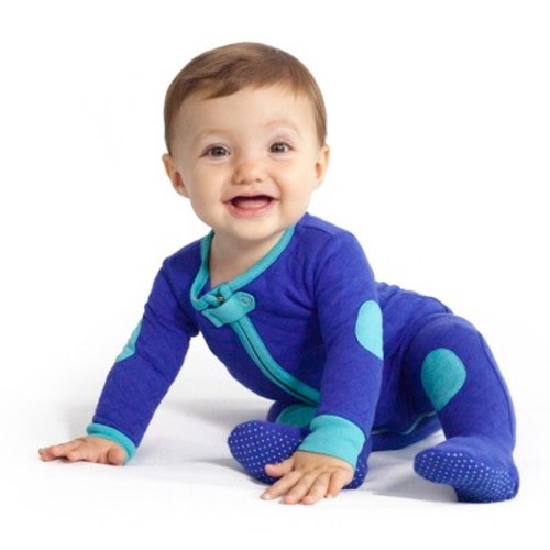 baby deedee Sleepsie Footie Pajamas Peacock - 6-12M
