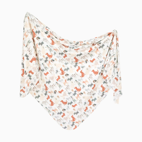 Copper Pearl Printed Swaddle Blanket - Rufus