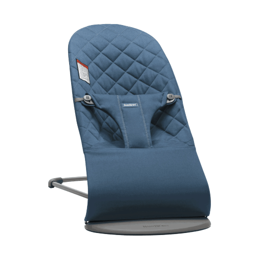 Bouncer Bliss, Woven, Classic quilt - Midnight blue