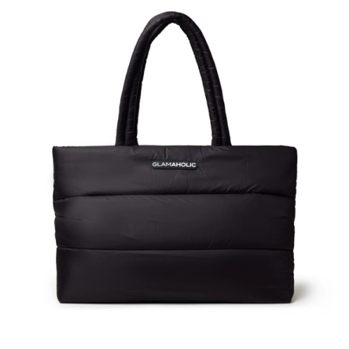 ATHLETIC NYLON TOTE (Color Black)