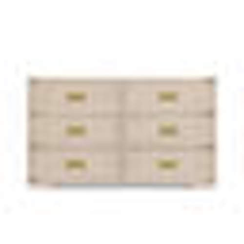 Bellini Paris 6 Drawer Dresser, Whitewash Ash | Perigold