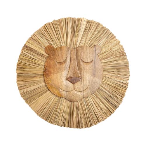 Lion Wood Nursery Wall Decor
