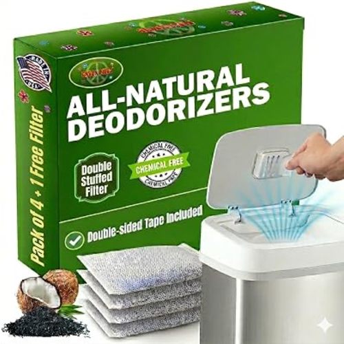 Green Piece Baby Diaper Pail Deodorizer - Activated Charcoal - 12 + 1