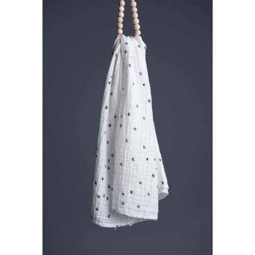 Muslin Swaddle, Stars - Wee Gallery | Maisonette