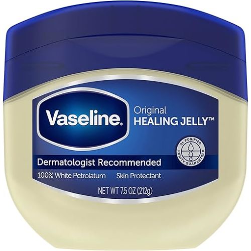 100% Pure Petroleum Jelly Original Vaseline Vaseline 7.5 oz Unisex