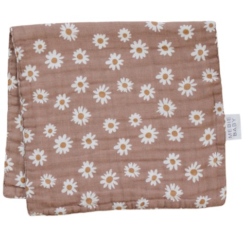 Daisy Dream Muslin Burp Cloth – Three Little Tots
