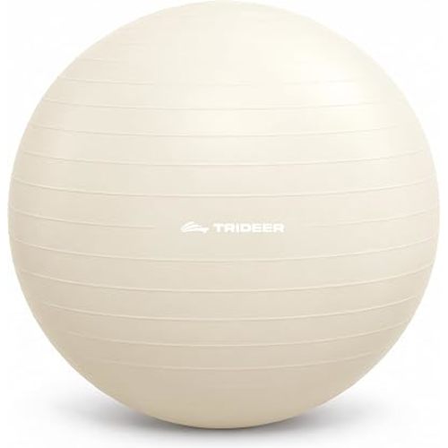 Trideer Yoga Ball for Exercise, Pregnancy, Exercise Ball, Pump Included