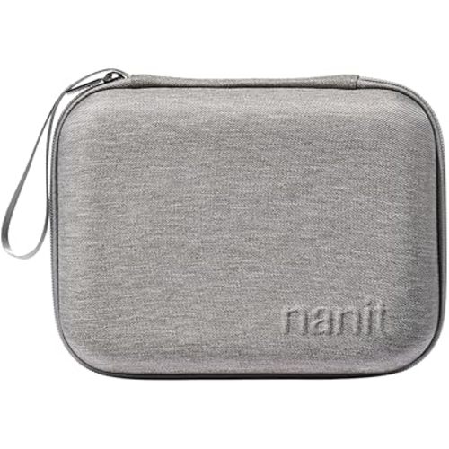 Nanit Travel Case – Protective Hard Shell Carrying Case for Nanit Pro Baby Monitor and Multi-Stand Travel Accessory, Grey